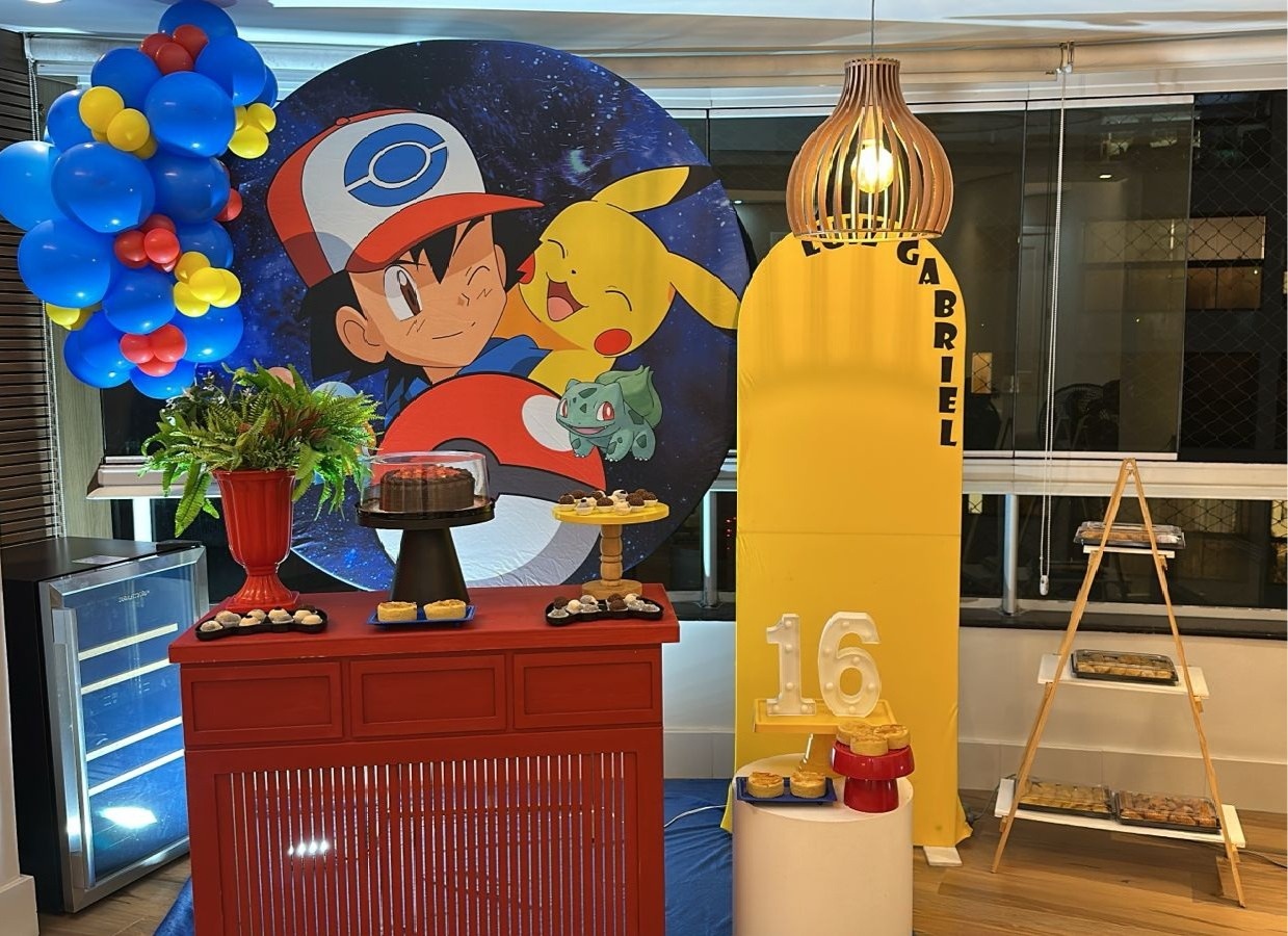 Kit Luxo: Pokemon - MV festa