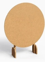 Painel Redondo de 50Cm Mdf - MV festa