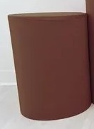 Capa de Cilindro Marrom M - MV festa
