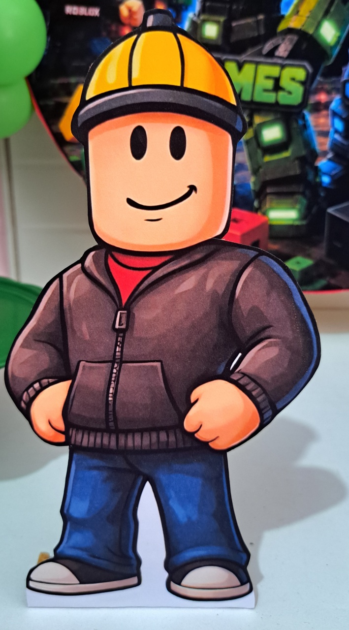 Boneco Roblox- Display - MV festa