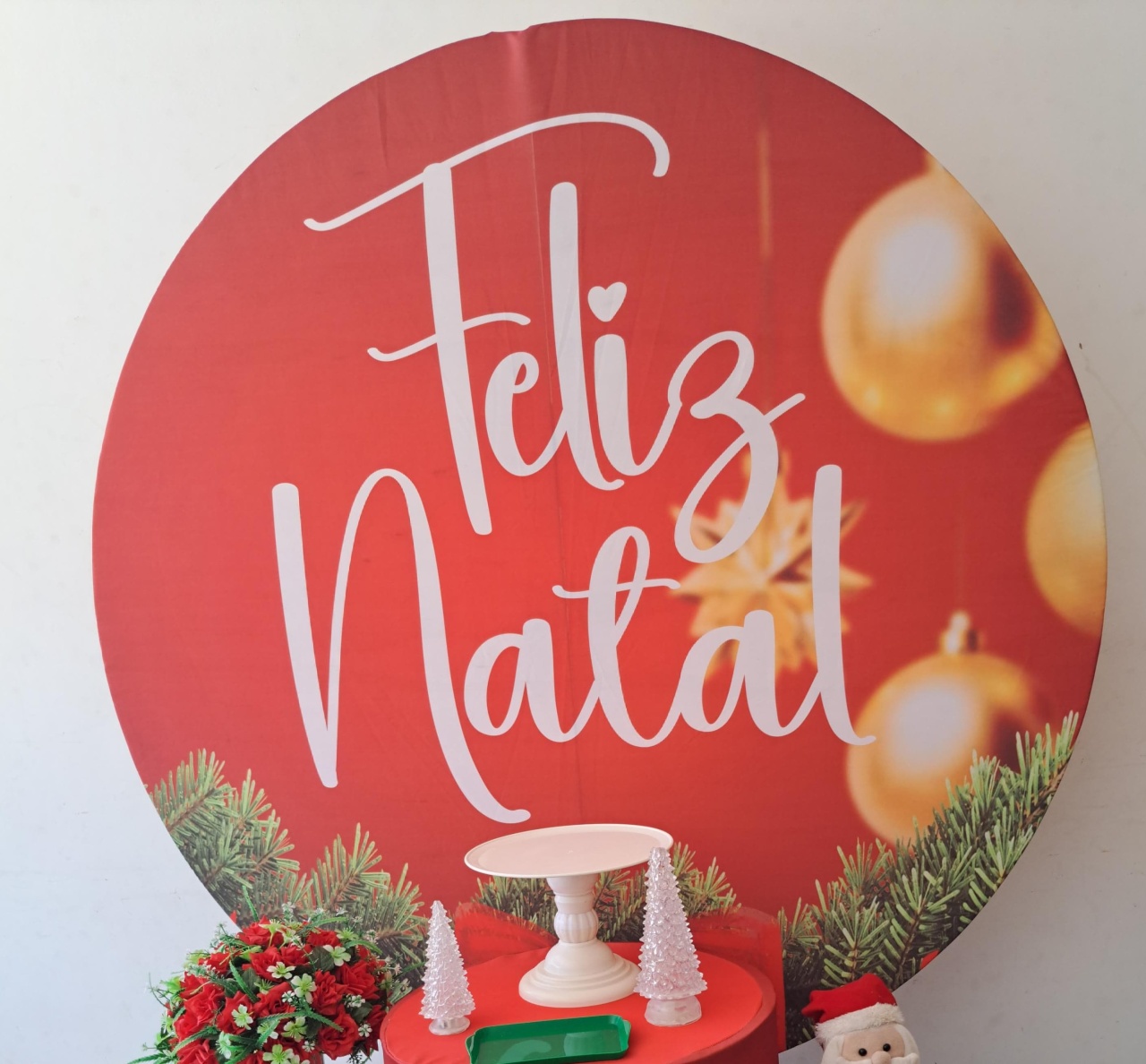 Capa Painel Redondo Natal - MV festa