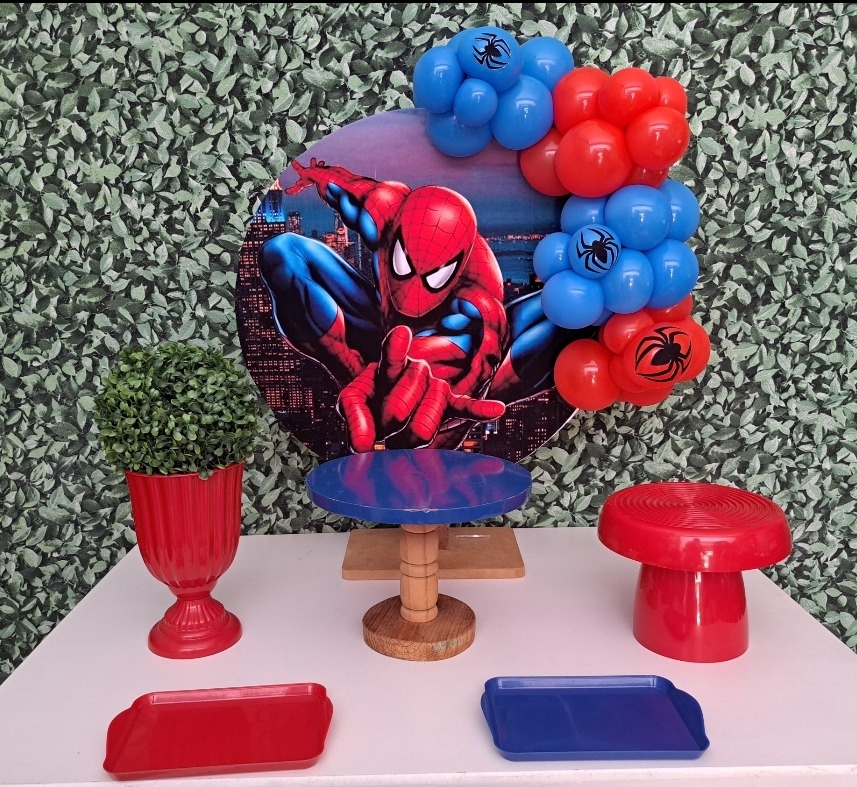 Kit Mesa: Homem Aranha  - MV festa