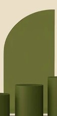 Capa Para Painel Meia Lua Verde Militar 1 - MV festa