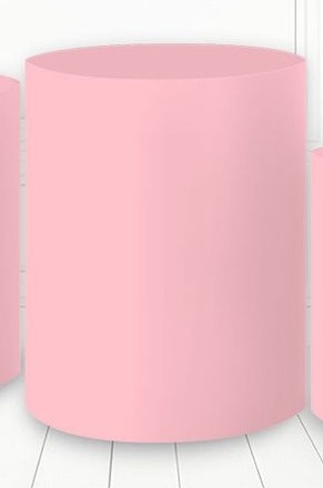 Capa Cilindro Rosa Bebe P - MV festa