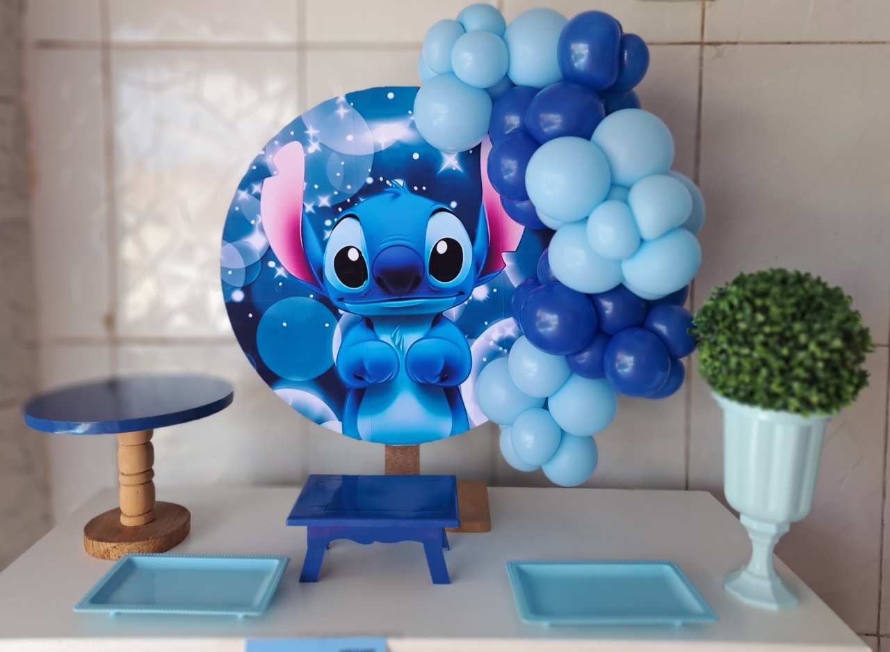 Kit Mesa: Stitch Menino - MV festa