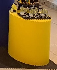 Capa Cilindro Amarelo P - MV festa