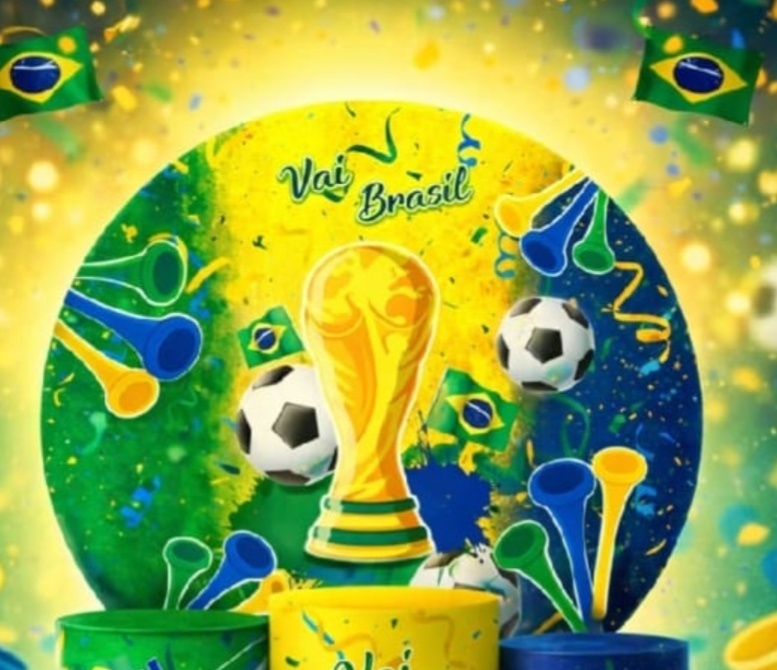Painel Redondo Copa - MV festa