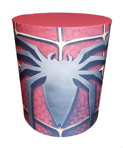 Capa de Mesa Cilindro G - Homem Aranha - DecorFest