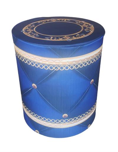 Capa de Mesa Cilindro P - Realeza - DecorFest