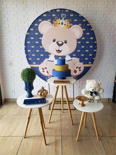 Kit Festa Facil - Urso Principe - DecorFest