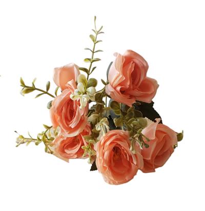Mini Buque de Rosas - Cor Salmão - DecorFest