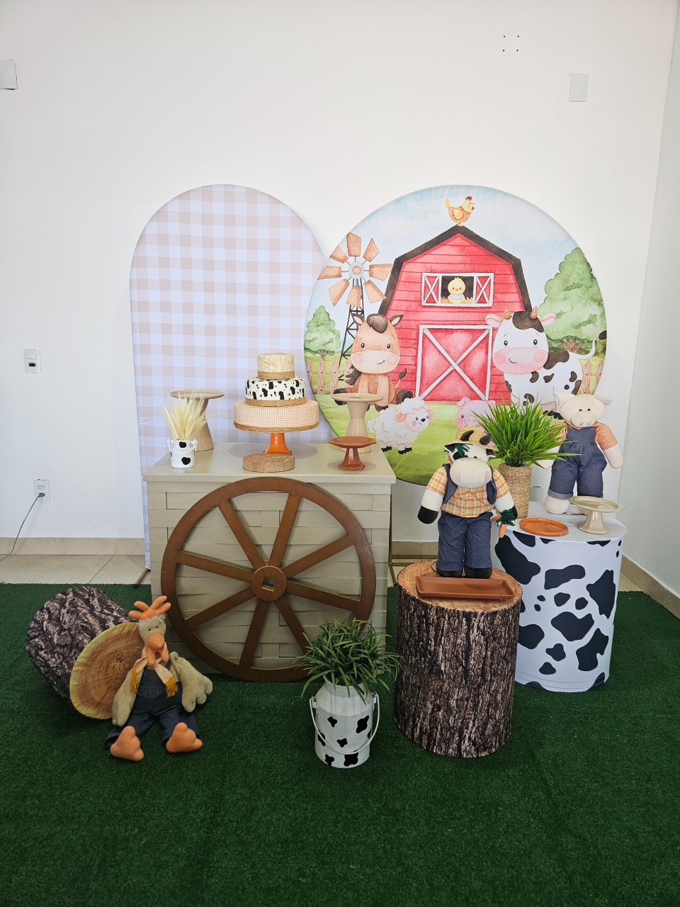 Kit Festa Facil G - Fazendinha Menino - DecorFest