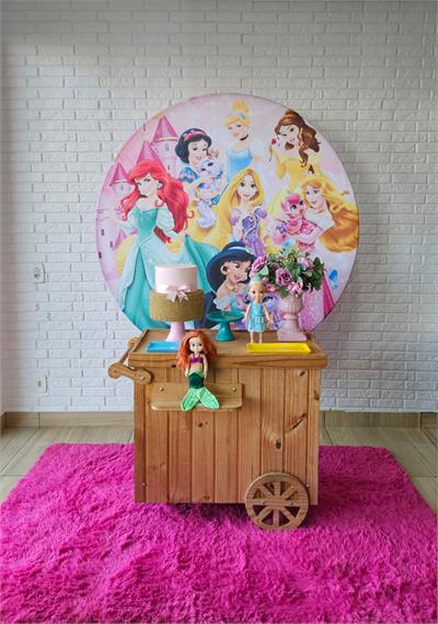 Kit Pocket Car - Princesas Disney - DecorFest