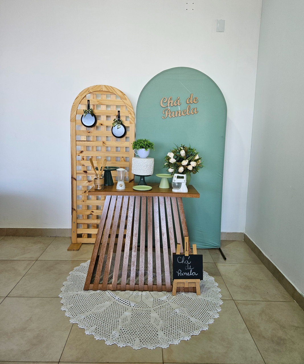 Kit Chá de Cozinha - Verde Menta - DecorFest