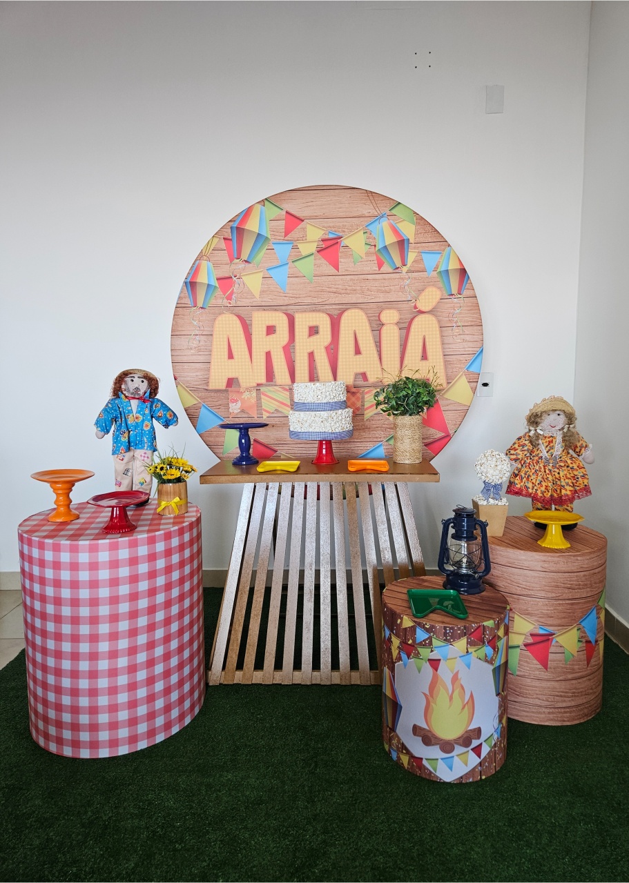Kit Festa Facil M - Festa Junina - DecorFest