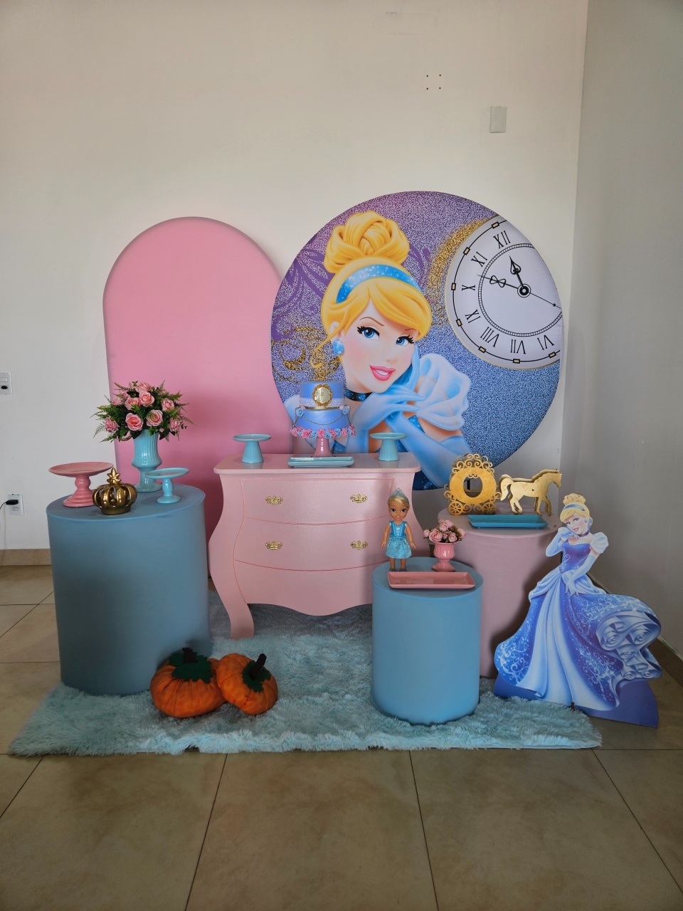 Kit Festa Facil G - Cinderela - DecorFest