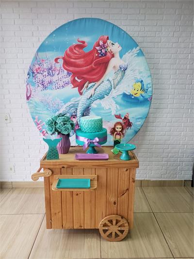Kit Pocket Car - A Pequena Sereia - DecorFest
