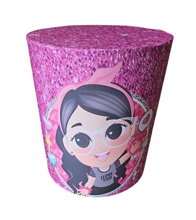 Capa de Mesa Cilindro G - Luluca - DecorFest