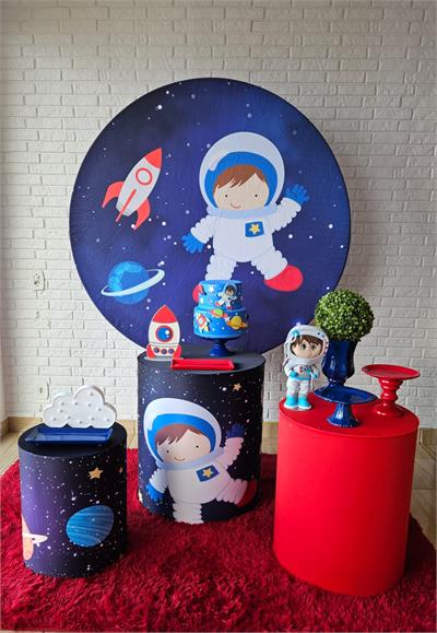 Kit Festa Facil P - Astronauta - DecorFest
