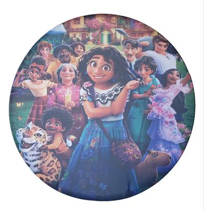 Painel Redondo Encanto - DecorFest