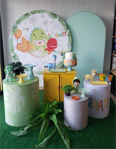 Kit Festa Fácil G - Dinossauro Baby - DecorFest