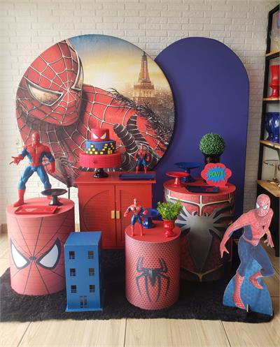 Kit Festa Facil G - Homem Aranha - DecorFest