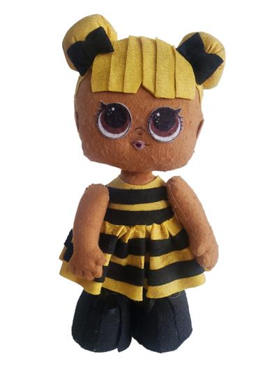 Lol - Queen Bee Feltro - DecorFest