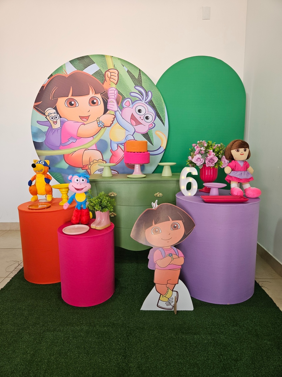 Kit Festa Facil G - Dora Aventureira - DecorFest