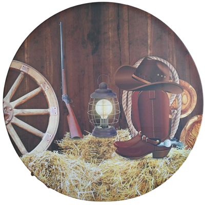Painel Redondo Country - DecorFest
