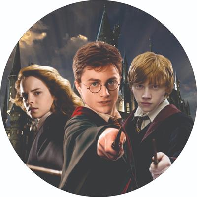 Painel Redondo Harry Potter - DecorFest