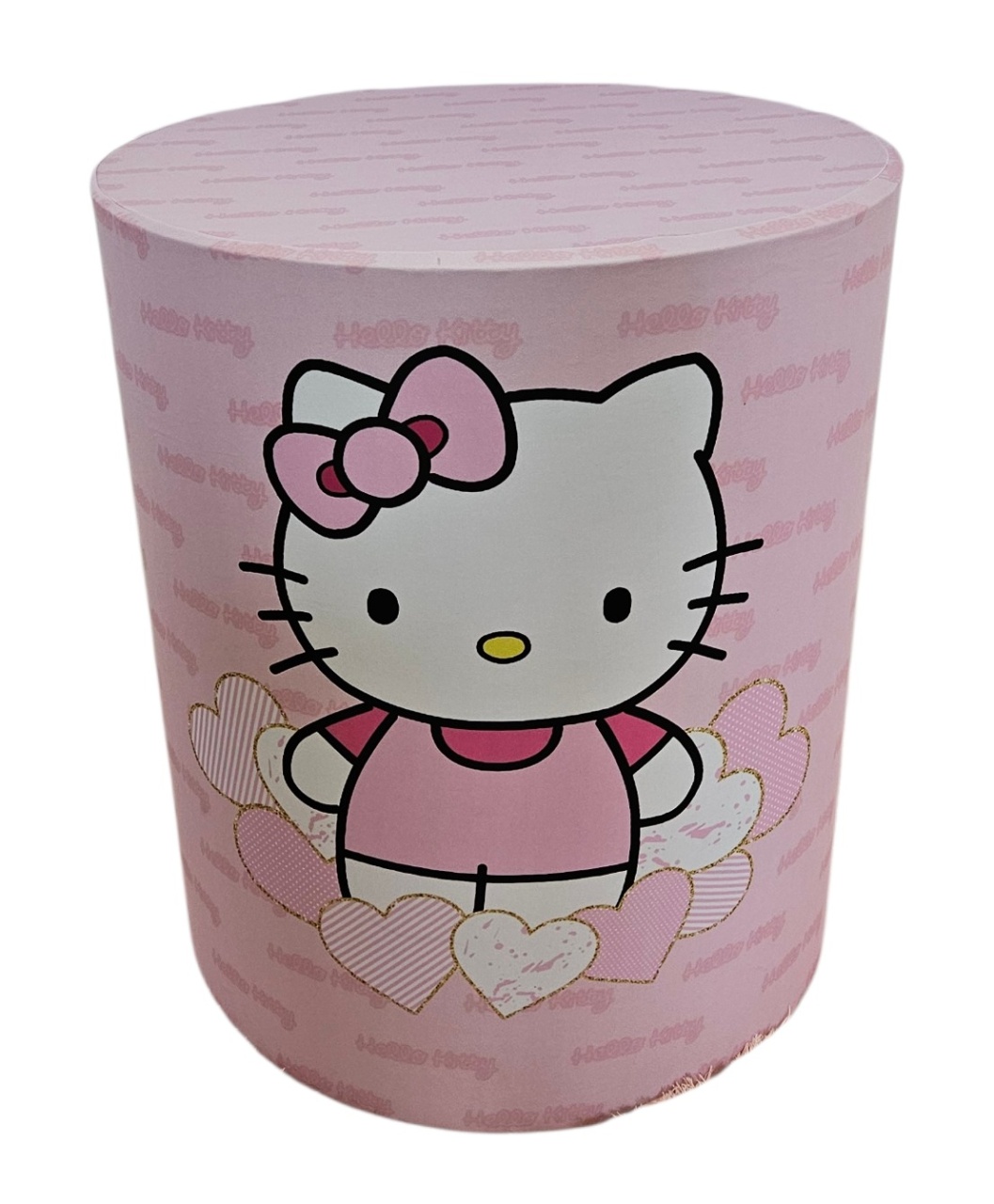 Capa Mesa Cilindro G - Hello Kitty  - DecorFest