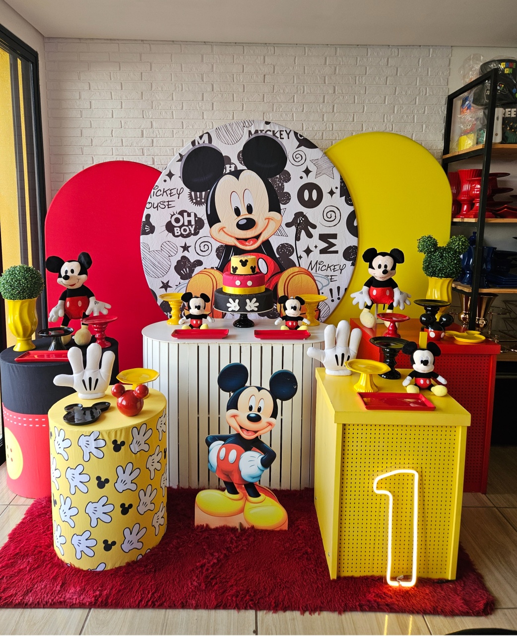 Kit Festa Facil Especial - Mickey - DecorFest