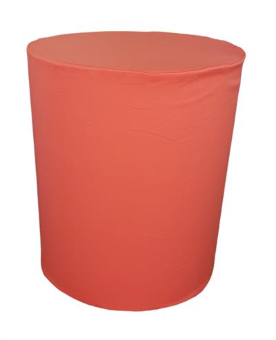 Capa de Mesa Cilindro M - Laranja - DecorFest