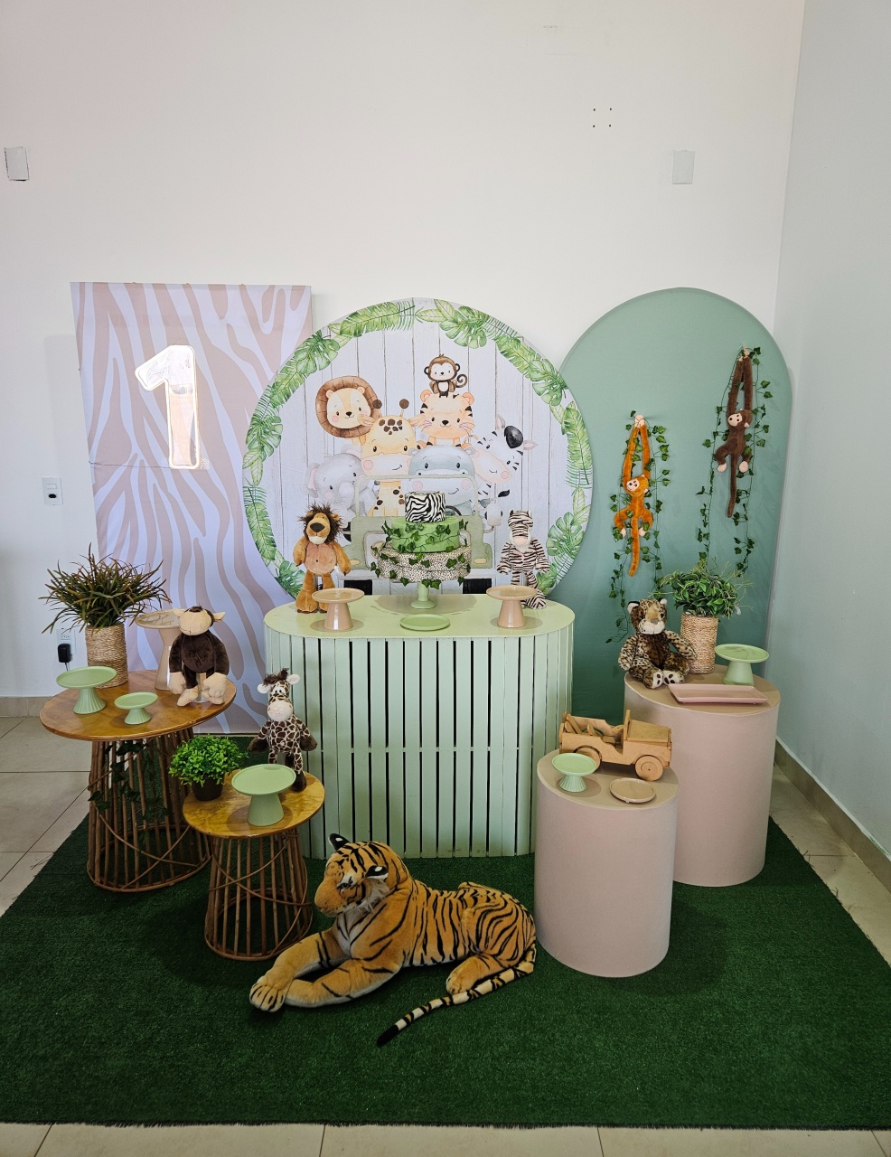 Kit Festa Facil Especial - Safari  - DecorFest