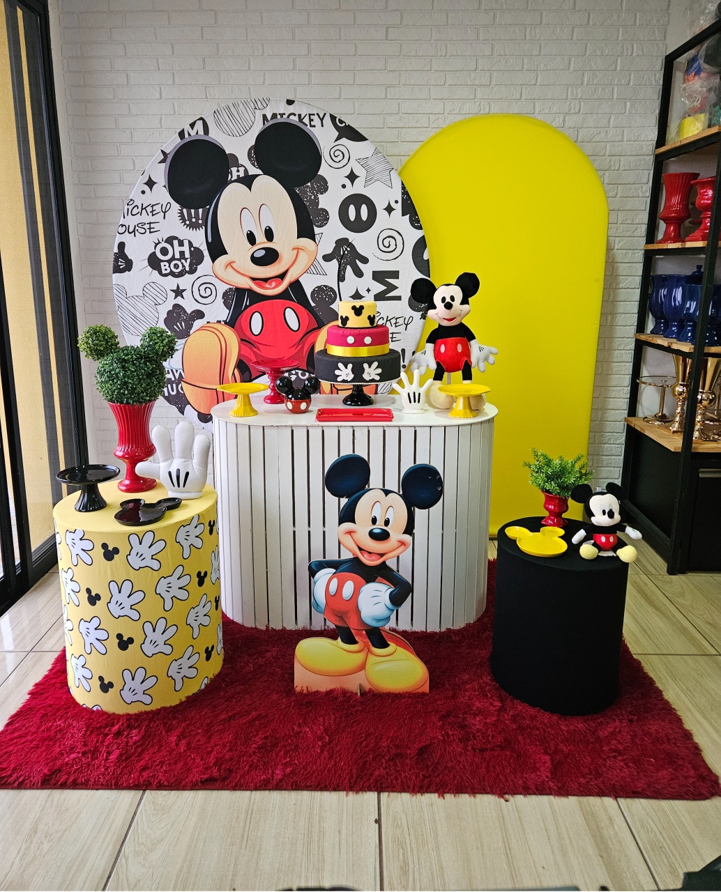 Kit Festa Facil G - Mickey 1 - DecorFest