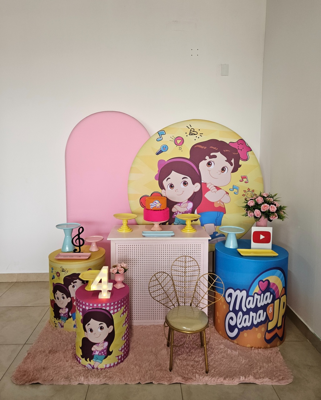 Kit Festa Facil G - Maria Clara E Jp Candy - DecorFest