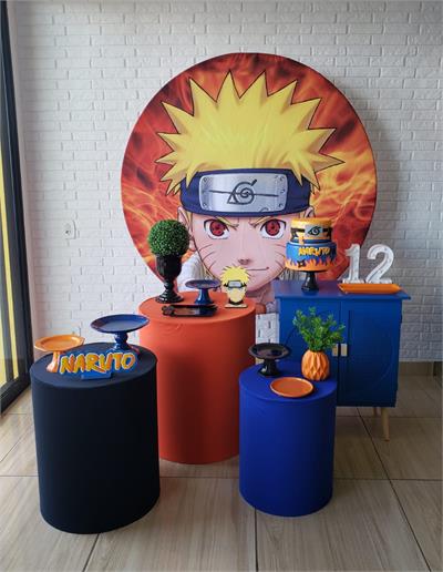 Kit Festa Naruto M - Naruto - DecorFest