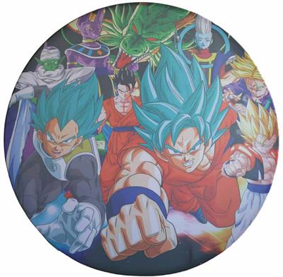 Painel Redondo Dragon Ball Z - DecorFest