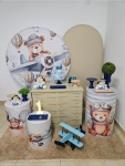 Kit Festa Facil G - Urso Aviador - imagem 2