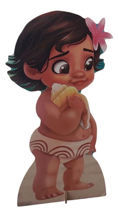 Display/ Totem de Chão Mdf - Moana Baby - DecorFest