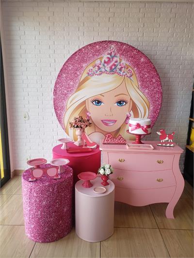 Kit Festa Facil M - Barbie - DecorFest