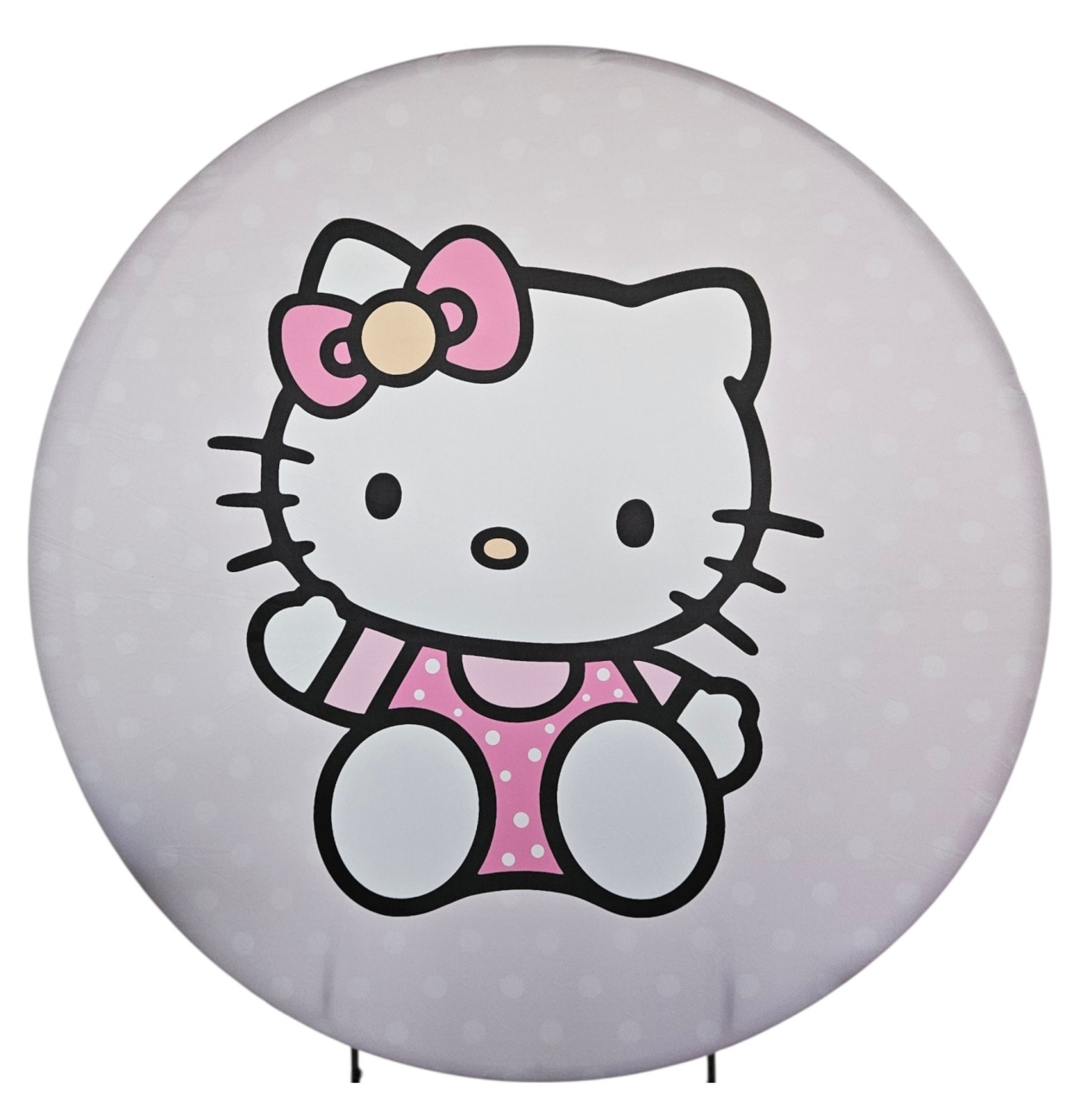 Painel Redondo Hello Kitty - DecorFest