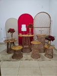 Kit Casamento/Noivado - Vermelho E Vime - imagem 2