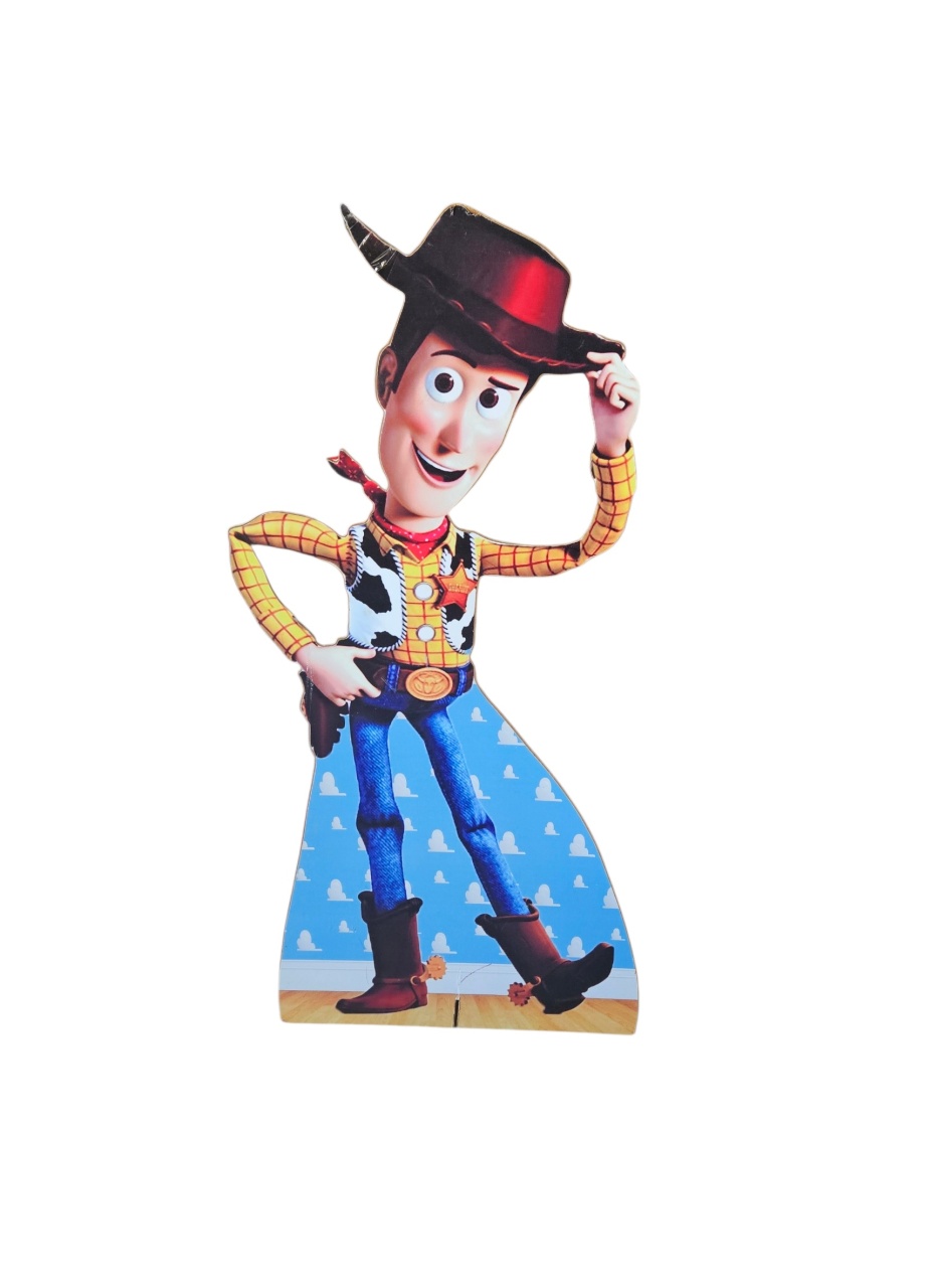 Display/Totem de Chão - Toy Story Woody - DecorFest