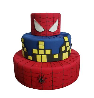 Bolo Homem Aranha - DecorFest