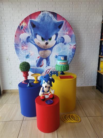 Kit Festa Facil P - Sonic - DecorFest