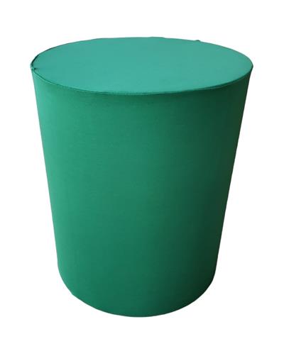 Capa de Mesa Cilindro P - Verde - DecorFest