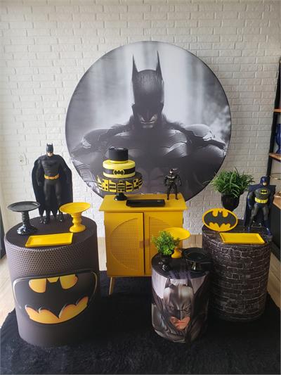 Kit Festa Facil M - Batman - DecorFest