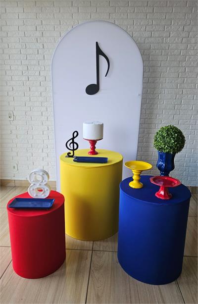 Kit Festa Facil P - Musical - DecorFest