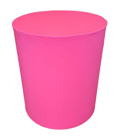 Capa de Mesa Cilindro G - Pink Neon - DecorFest